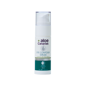 Organic aloe vera eye contour and serum, organic anti aging treatment, best organic  serum with  lifting  effect, 100% pure hyaluronic acid, The Good and the Natural.